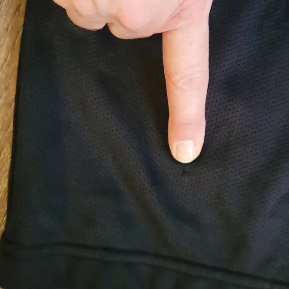 Adidas Vintage Climalite Track Pants Womens Large 2005 Black with White 3 Stripe - Picture 16 of 16